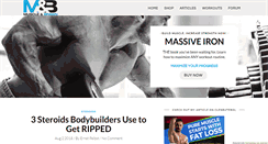 Desktop Screenshot of muscleandbrawn.com